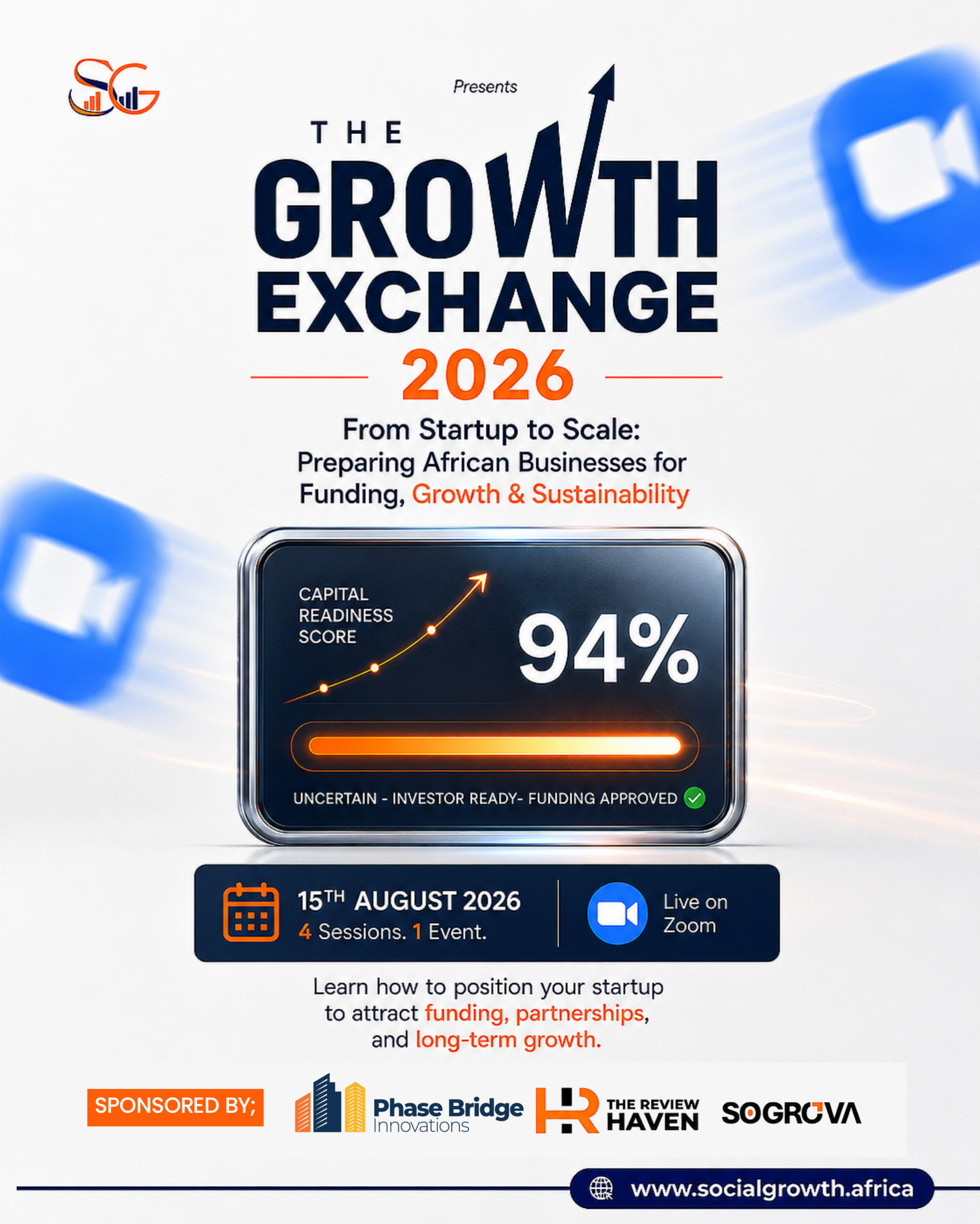 Growth Exchange 2026 — Hero Visual